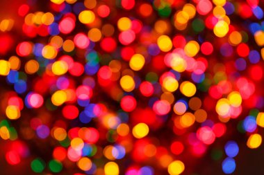 Işıklar arka plan bulanık. Festival tasarım.