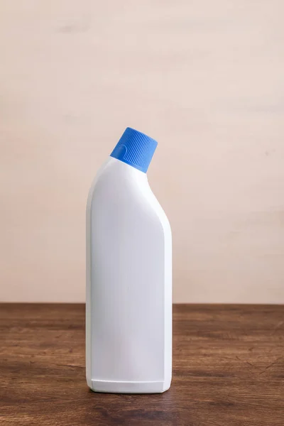 Mock-up plastic cleaning bottles. Mockup concept. — Stock Photo, Image