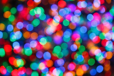 Işıklar arka plan bulanık. Festival tasarım.