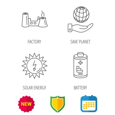 Gezegen, fabrika ve batarya kutsal kişilerin resmi kurtarmak.