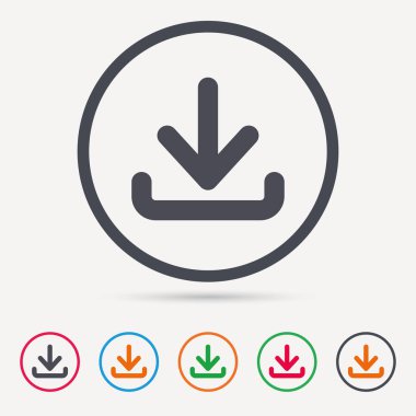 Simgesini indirin. Internet veri işareti yüklemek.