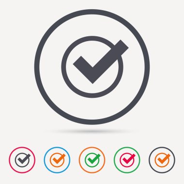 Kene simgesi. Bakın veya işareti onaylamak.