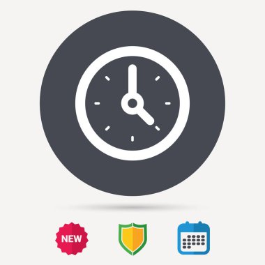 Saat simgesi. Makineyle ilgili seyretmek işareti.