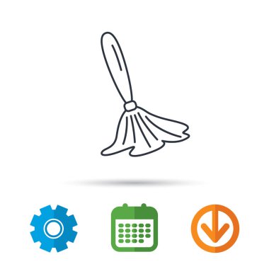 Fırça simgesi. Boya Fırçası aracı işareti.