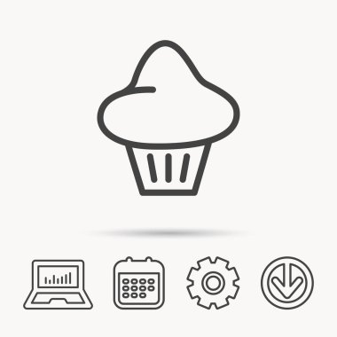 Börek simgesi. Ekmek topuz işareti.