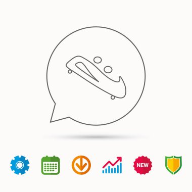 Simge yarış kızağı. İki kişilik kızak işareti.