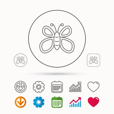 Kelebek simgesi. İşareti rüya.