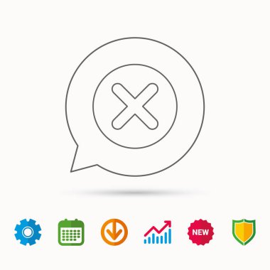 Simge silin. Düşüş veya Kaldır işareti.