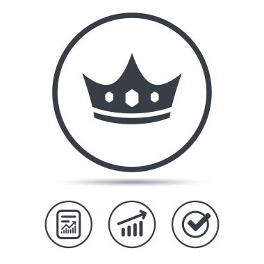 Taç simgesi. Kraliyet tahtının lideri işareti.