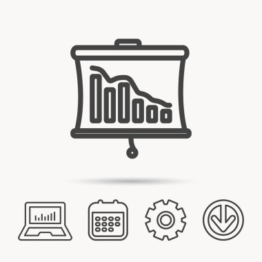 Hayatinizda simgesi. Sunu kurulu işareti.