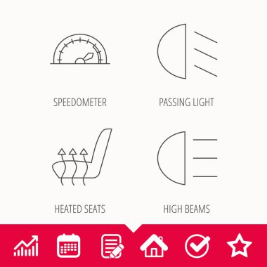 Sis farları geçen ve koltuk ısıtmalı hız göstergesi,.