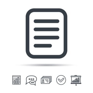 Dosya simgesi. Belge sayfa işareti.