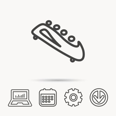 Simge yarış kızağı. Dört oturmuş kızak işareti.