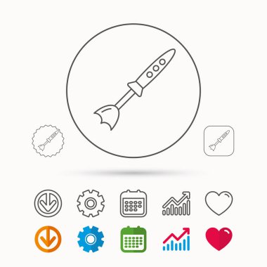 Blender simgesi. Mikser işareti.