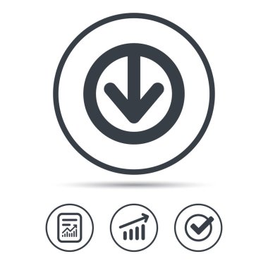 Simgesini indirin. Internet veri işareti yüklemek.