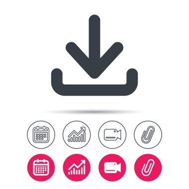 Simgesini indirin. Internet veri işareti yüklemek.