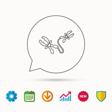 Terminal elektrik simgesi. Pilin şarj edilmesi.