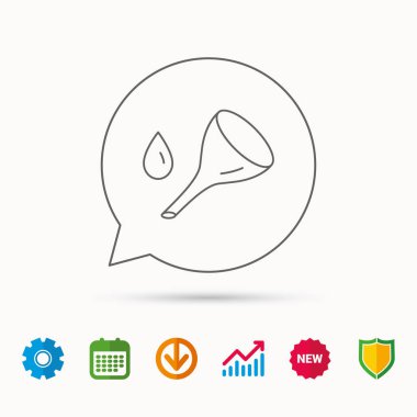 Petrol servis Simge Değiştir. Damla işaretiyle yakıt olabilir.