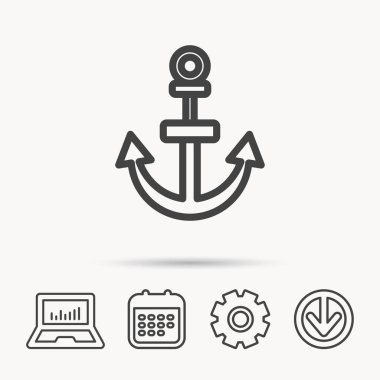 Tutturucu simgesini. Deniz hazır olun işareti. Deniz sembolü.