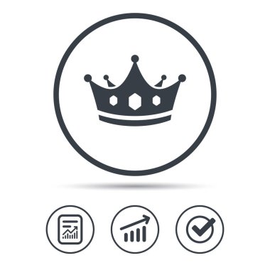 Taç simgesi. Kraliyet tahtının lideri işareti.