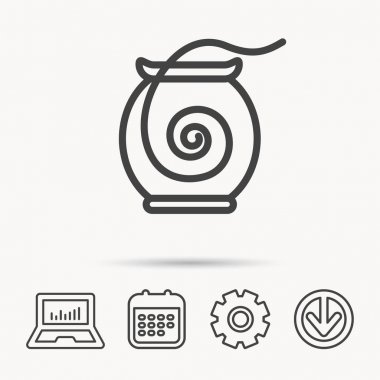 Diş ipi simgesi. Diş işareti Temizleme.