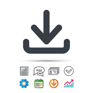 Simgesini indirin. Internet veri işareti yüklemek.