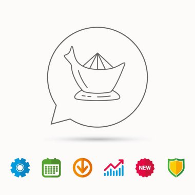 Meyve sıkacağı simgesi. Sıkacağı işareti.