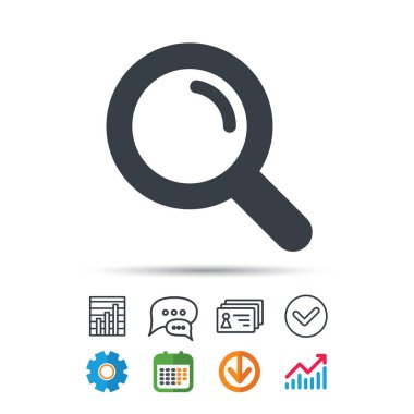 Büyüteç simgesi. Büyüteç işaretini ara.