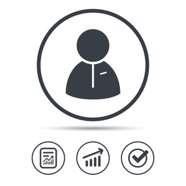 Kullanıcı simgesi. İnsan kişi işareti.