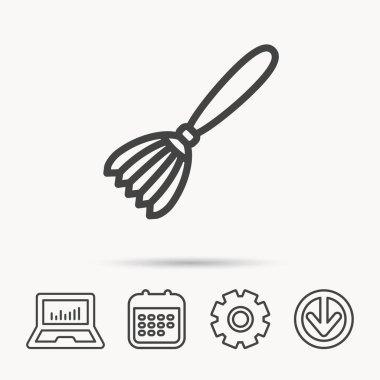 Fırça simgesi. Boya Fırçası aracı işareti.