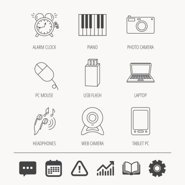 Fotoğraf makinesi, Usb birden parlamak ve dizüstü laptop.