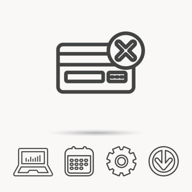 Kredi kartı simgesini kaldırın. İşareti alışveriş.