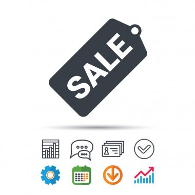 Satılık kupon simgesi. Özel Fırsat etiket işareti.