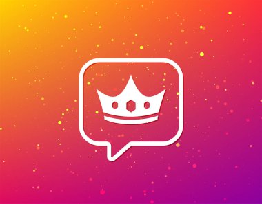 Taç simgesi. Kraliyet tahtının lideri işareti.