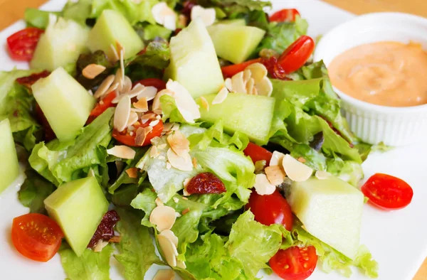 Fresh melon salad — Stock Photo, Image