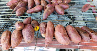 ızgara tatlı patates