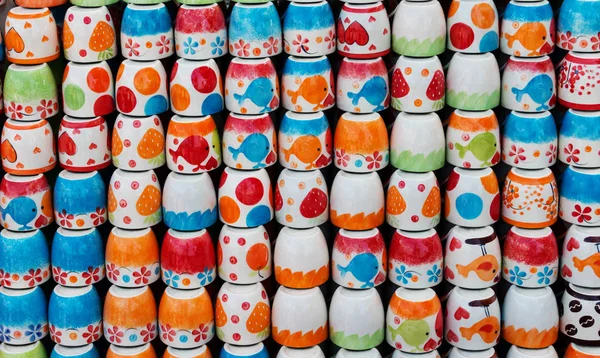 Rollos de tazas de cerámica —  Fotos de Stock
