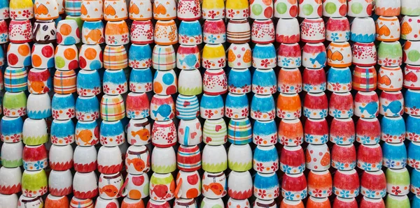 Rouleaux de tasses en céramique — Photo