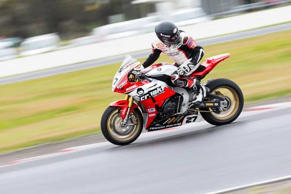 Campeonato de Superbike australiano YMF rodada 6 — Fotografia de Stock