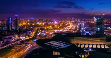 Geniş açılı çekimlerde Istanbul alacakaranlık Rating zaman atlamalı vurdu