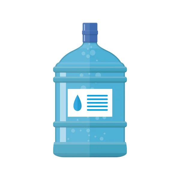 Офісна пластикова пляшка для охолоджувача води , — стоковий вектор