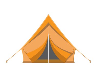 Kamp çadır. Turizm, seyahat, tatil, spor.
