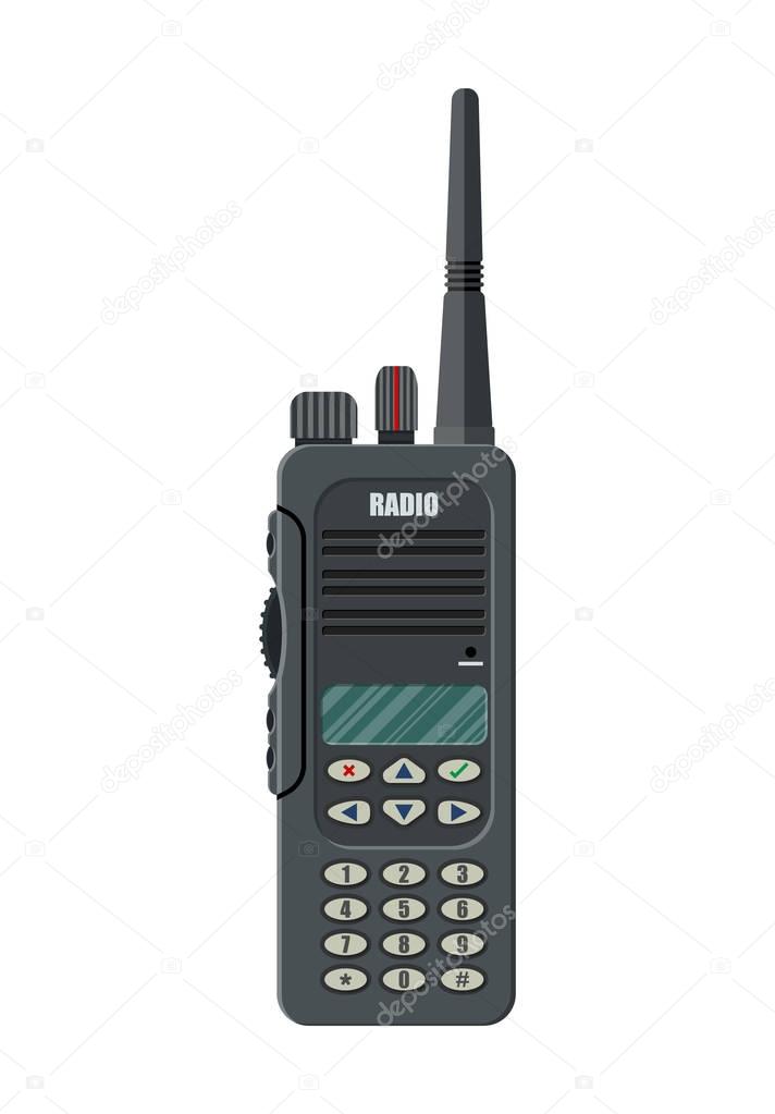 Modern portable handheld radio device