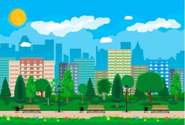 Şehir parkı kavramı