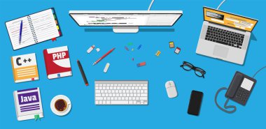 İşyeri programcı veya coder.