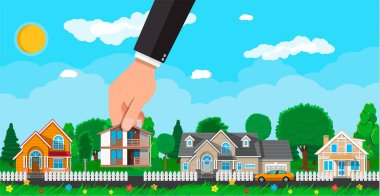 Özel banliyö ev. Emlak