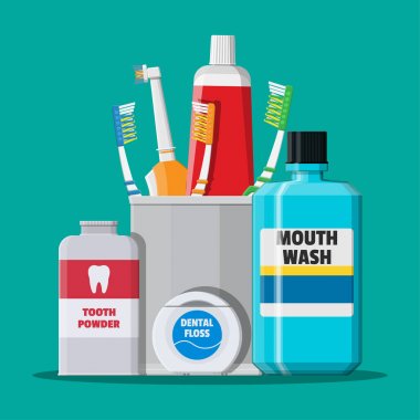 Diş Temizleme Araçları. Sözel kaygı hijyen ürünleri