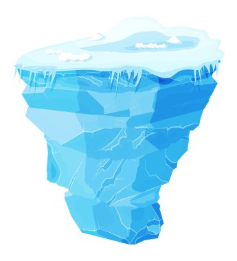 Big blue iceberg.