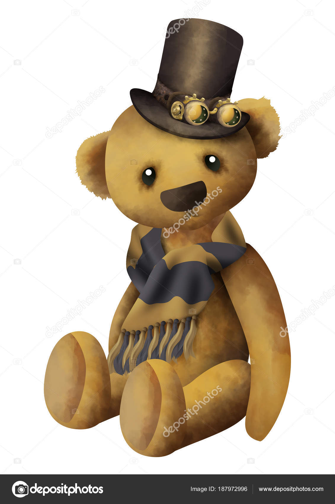steampunk teddy bear