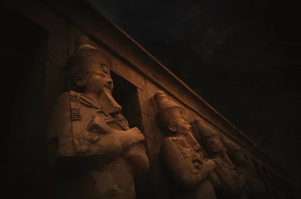 Anscient Tapınağı Karnak Luxor - yıkık Thebes Mısır